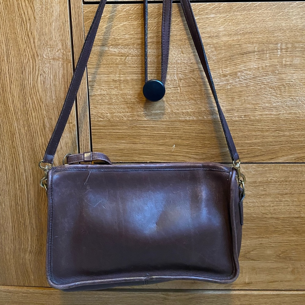 Vintage Coach Leather Crossbody